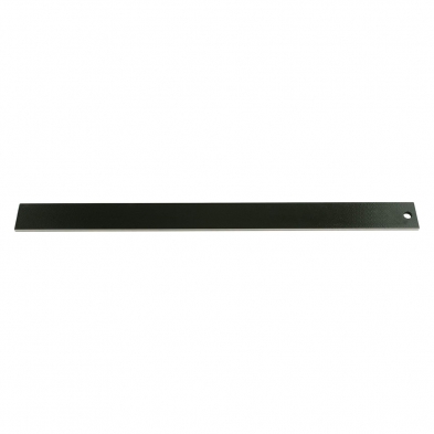 Regla de precisión para galgar embrague DSG 610 mm, acabado robusto en acero S50C, borde protegido y orificio de almacenaje.
