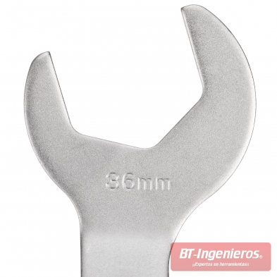 Llave de 36 mm. Acero templado de alta calidad.