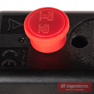 Interruptor encendido y apagado compresor.