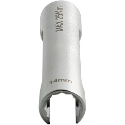 Llave para líneas de inyección 14 mm Mercedes Sprinter, adecuada para líneas de inyección diésel.