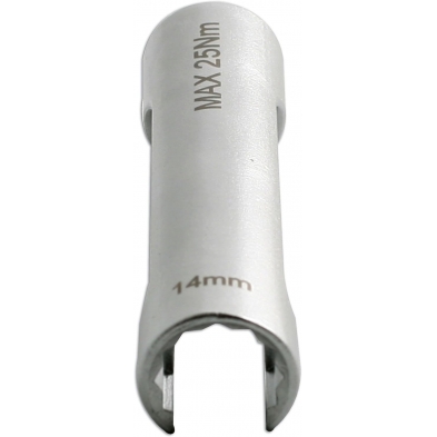 Llave para líneas de inyección 14 mm Mercedes Sprinter, adecuada para líneas de inyección diésel.