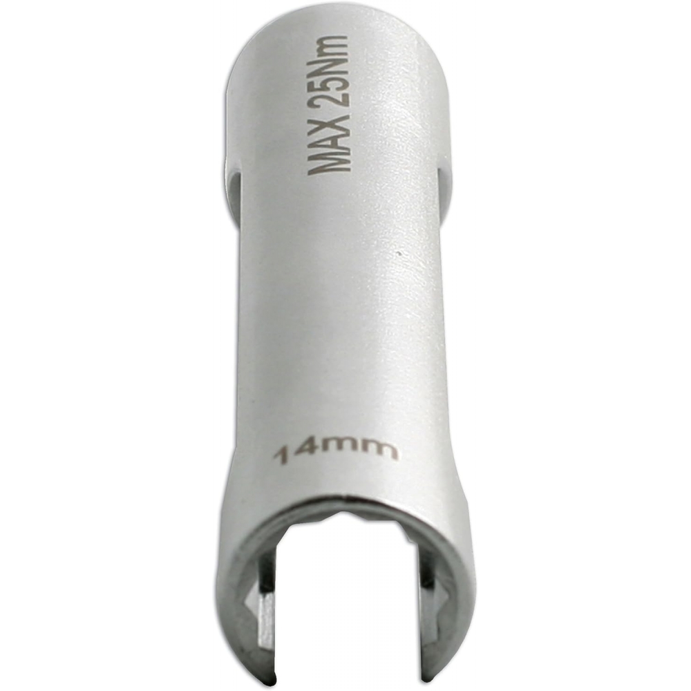 Llave para líneas de inyección 14 mm Mercedes Sprinter, adecuada para líneas de inyección diésel.