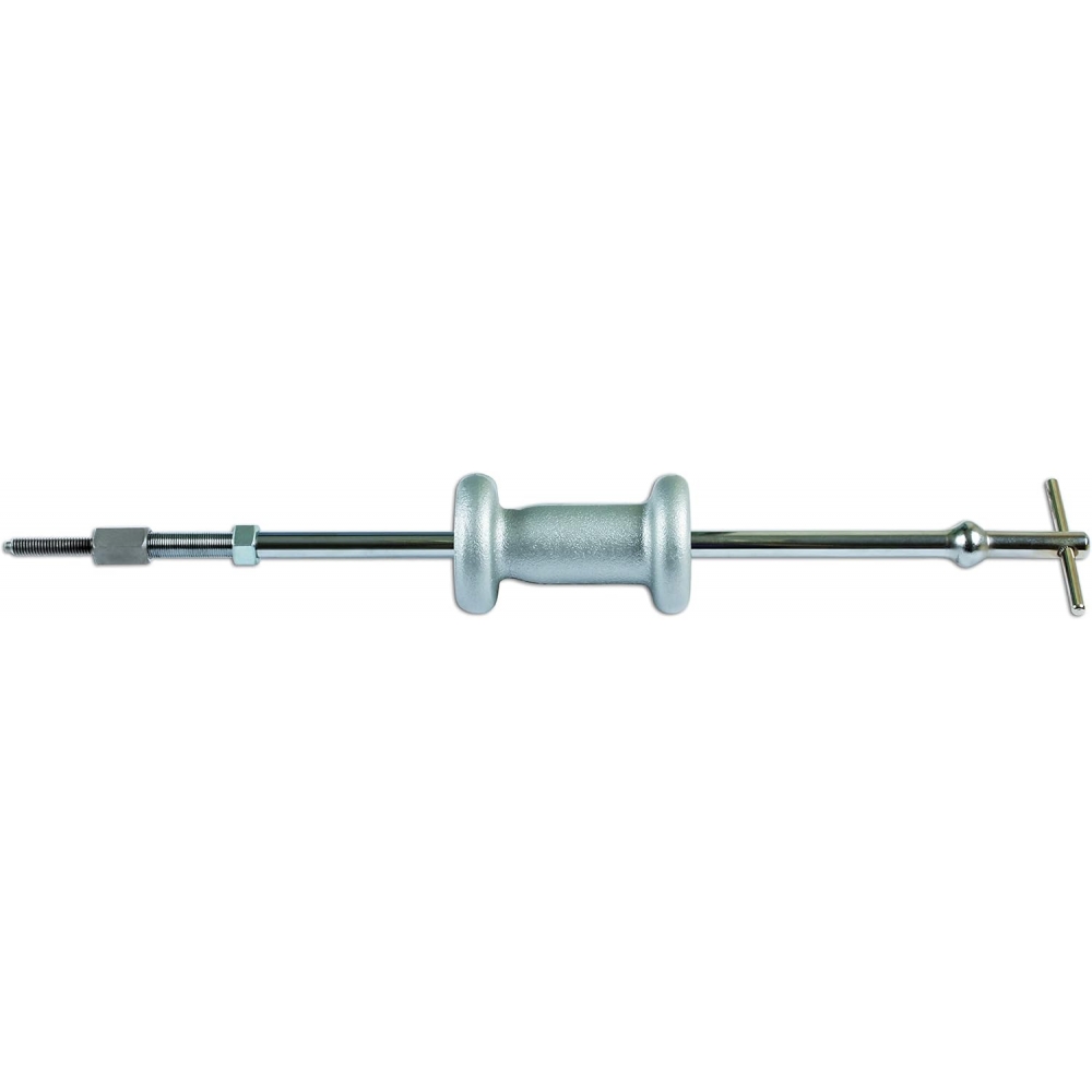 Martillo deslizante de inercia profesional, vista lateral completa, barra en T y peso 2.2 Kg.