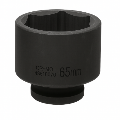 Llave de vaso de impacto de 65 mm 1" | Hexagonal