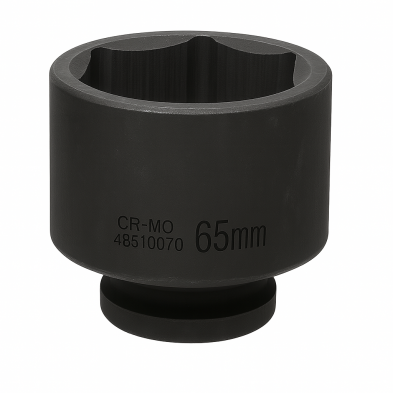 Llave de vaso de impacto de 65 mm 1" | Hexagonal