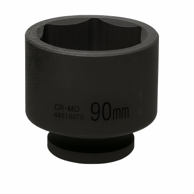 Llave de vaso de impacto 90 mm 1"| Hexagonal