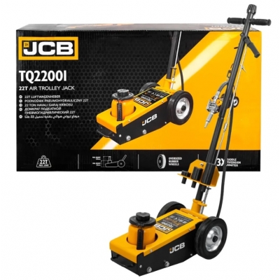 Gato neumático-hidráulico JCB 22T TQ22001 de carretilla.