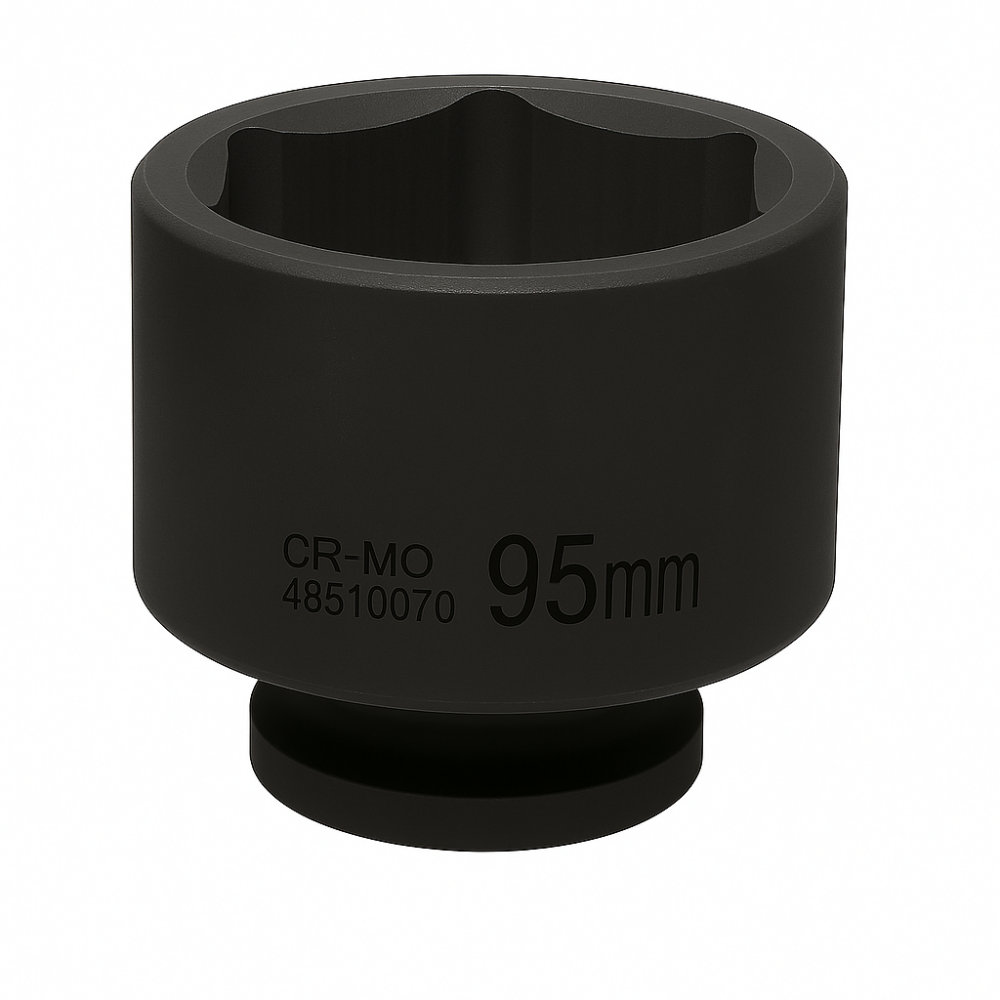 Llave de vaso de impacto 95 mm 1"| Hexagonal
