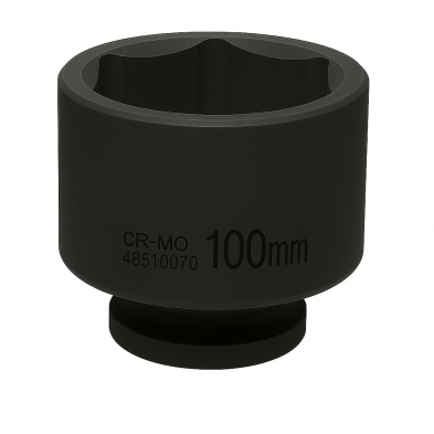 Llave de vaso de impacto 100 mm 1"| Hexagonal