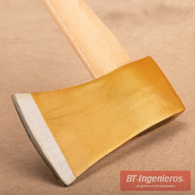 Cabeza de hacha de tala de acero al carbono templado 1.8 kg