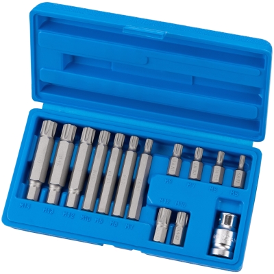 Juego de puntas Ribe M5–M14 en estuche rígido