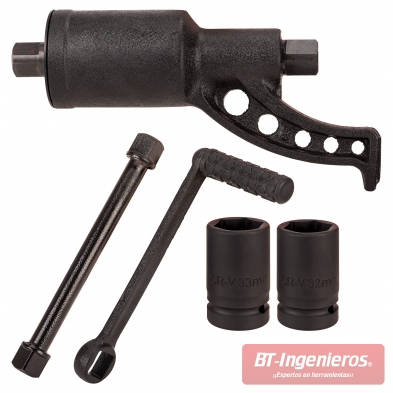 Kit completo multiplicador de par con vasos y accesorios