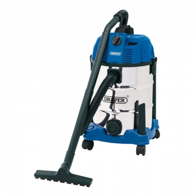 Aspiradora industrial seco y húmedo con tanque de 30L. 1600W