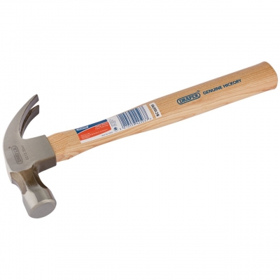 Martillo de uña sacaclavos con mango de nogal - 567 Gr.
