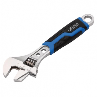 Llave ajustable reversible Draper de 160 mm con apertura 24 mm