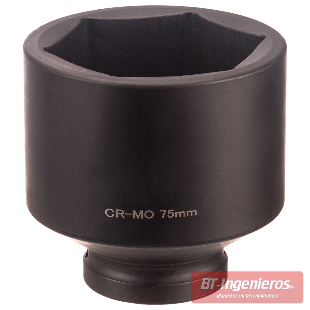 Llave de vaso de gran tamaño en posición recta