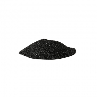 Granalla de silicato de hierro 0,8–1,8 mm para limpieza de metales.