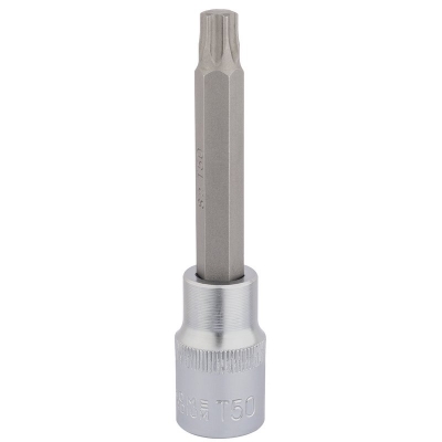 Punta Torx 50 con vaso de 1/2" Extralarga 100 mm - Draper Expert