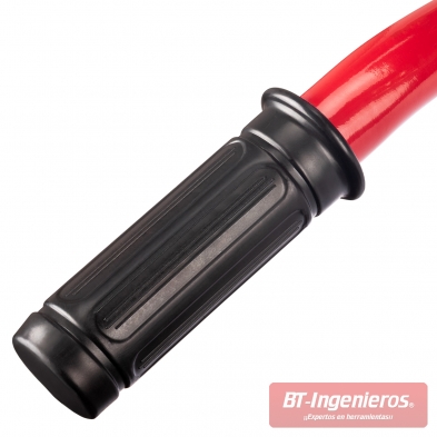 Mango engomado antideslizante y robusto.