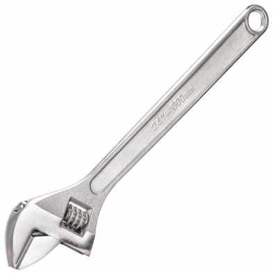 Boca ancha y cabezal angular de llave inglesa profesional 600 mm para tuercas grandes