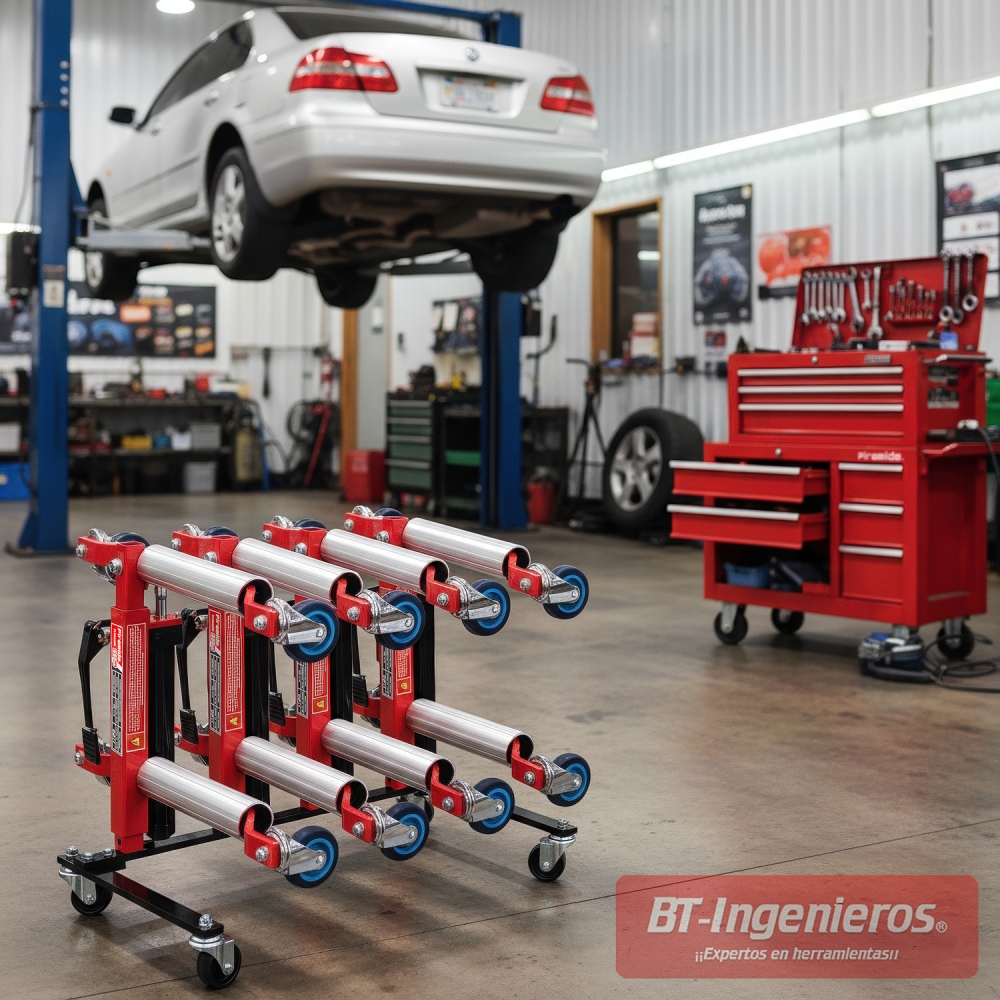 Soporte con ruedas para plataformas rodantes S-4PR