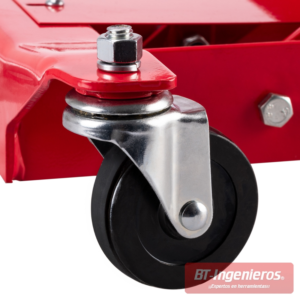 Estructura en acero soldado con ruedas de desplazamiento profesional