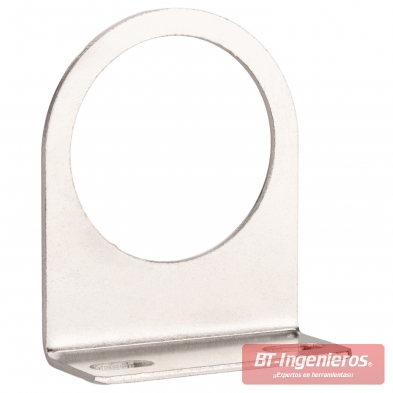 Soporte de fijación metálico para montaje de filtro regulador neumático