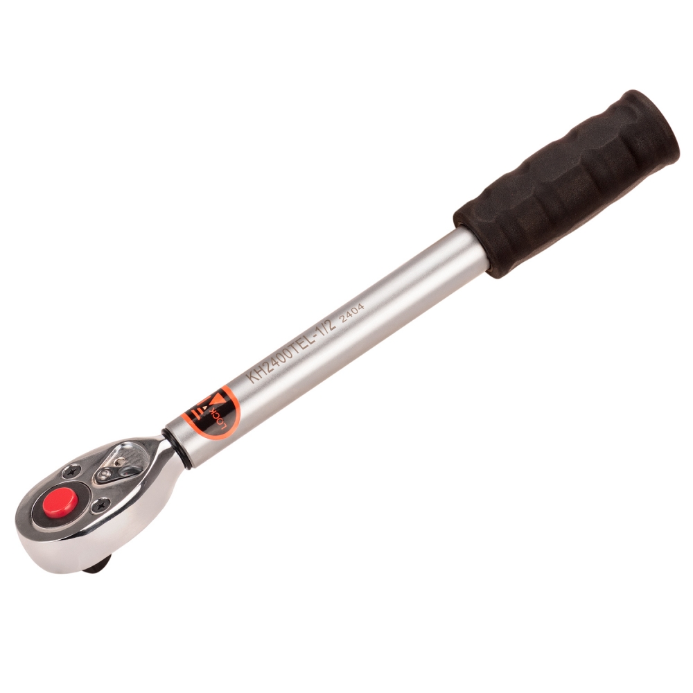 Carraca profesional 1/2" usada en motor de vehículo, ideal para automoción