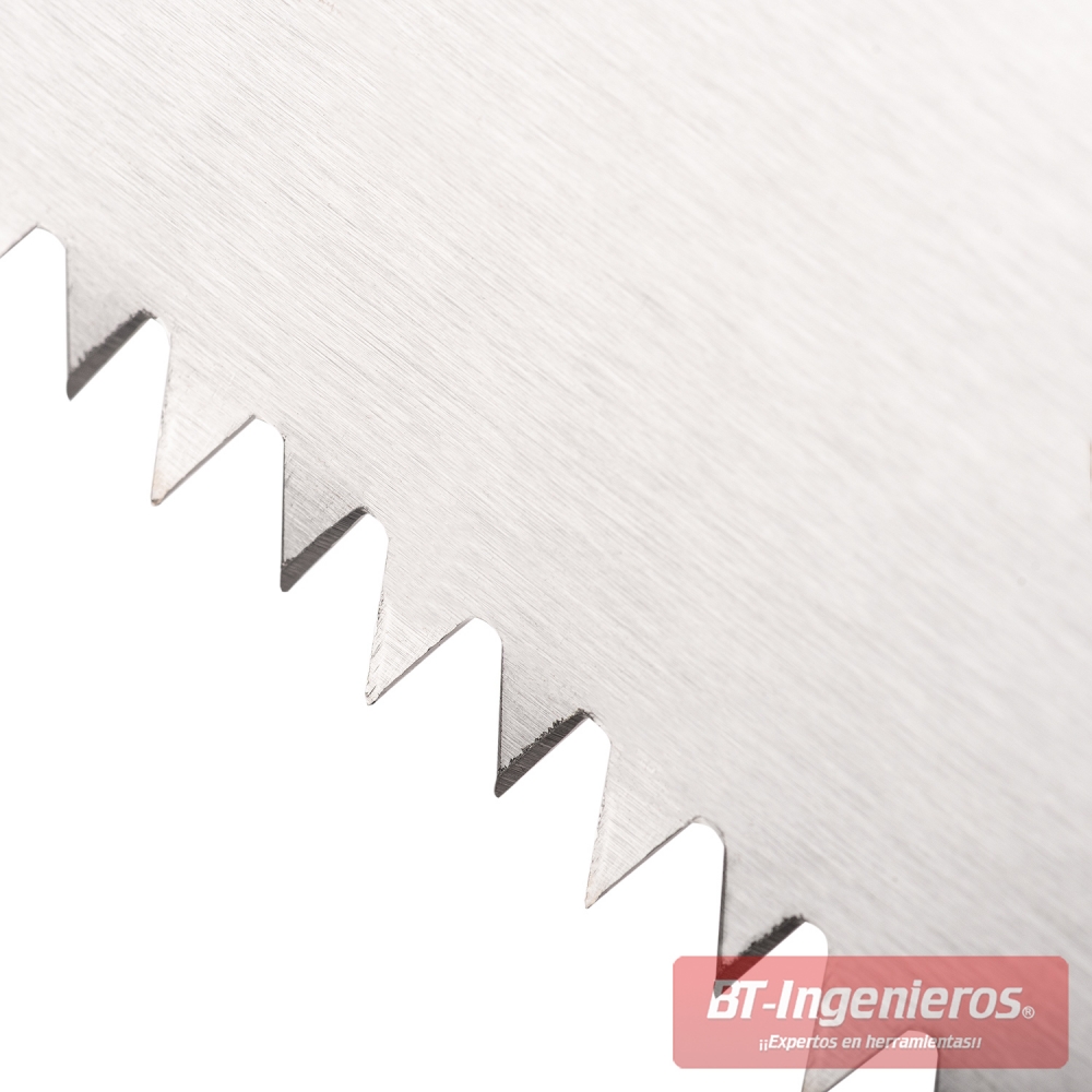 Hoja de sierra curva de 355 mm con dentado agresivo para poda limpia