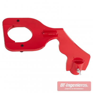 Vista general del soporte MacPherson para suspensión en gatos verticales