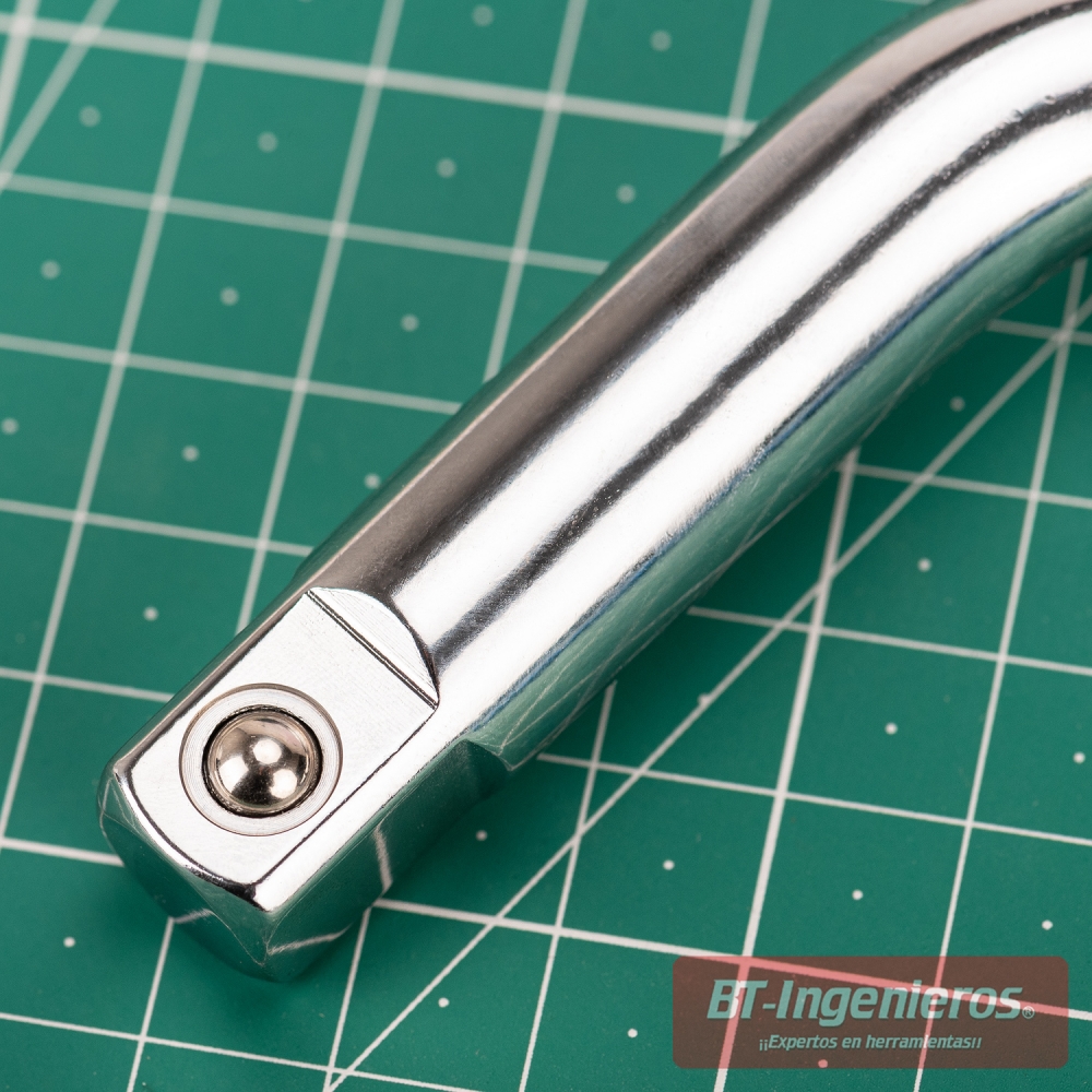 Cabezal cuadradillo 1/2 con bola de retención de la llave extensible