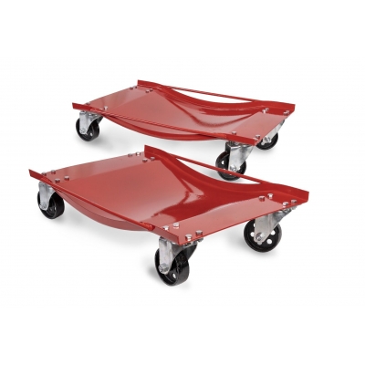 La estructura de las plataformas está reforzada y fabricada en acero de alta calidad.