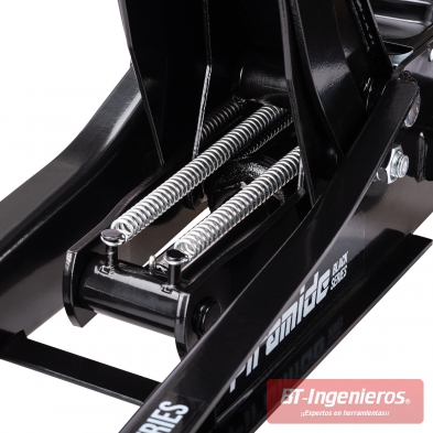Muelles de retorno del gato hidráulico profesional 3T Piramide Black Series