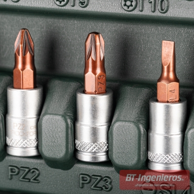 Puntas de precisión Rockforce PZ2 PZ3 SL con recubrimiento térmico color cobre