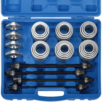 Maletín completo con manguitos discos y varillas del kit KPES2