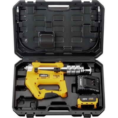Pistola engrasadora a batería 20V JOBSITE Profesional | 10000 PSI - 200 Gr/Min & Maletín