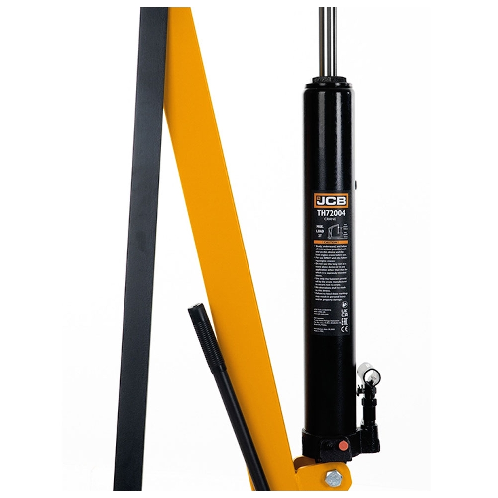 JCB cilindro hidráulico profesional 2 etapas grúa taller