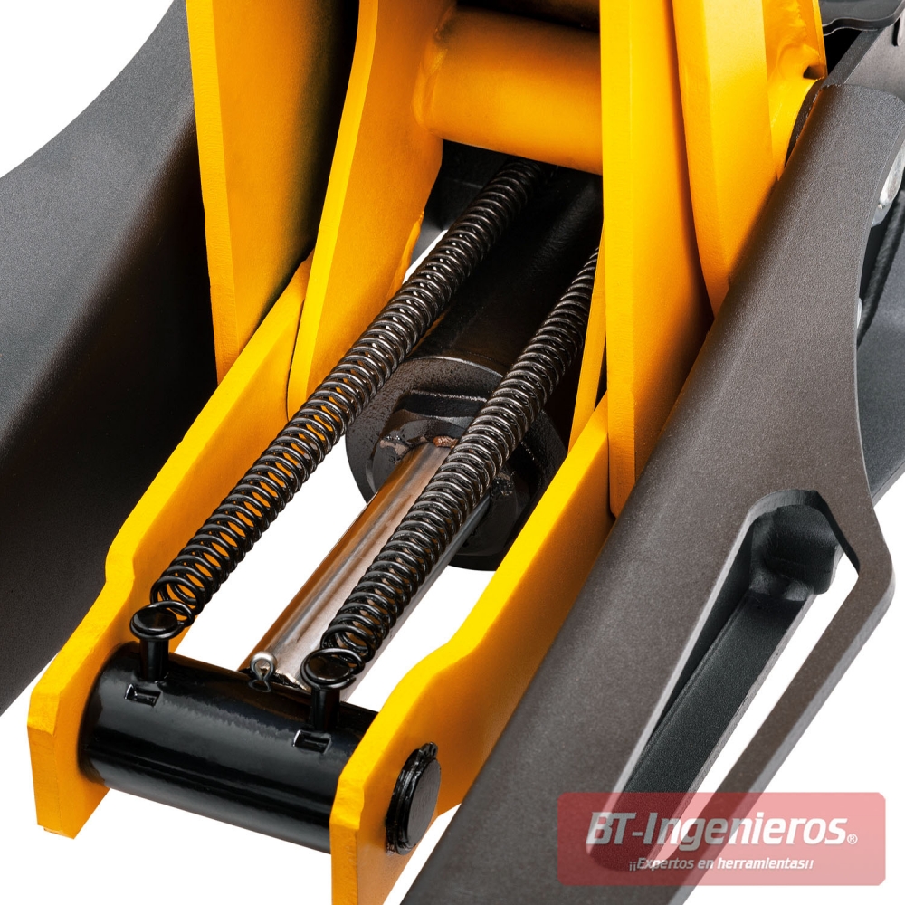 JCB mecanismo hidráulico del gato profesional doble pistón