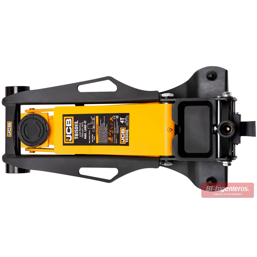 JCB vista superior gato hidráulico perfil bajo 4T