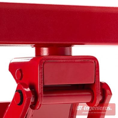 Conjunto de gato y soporte transversal profesionales para taller