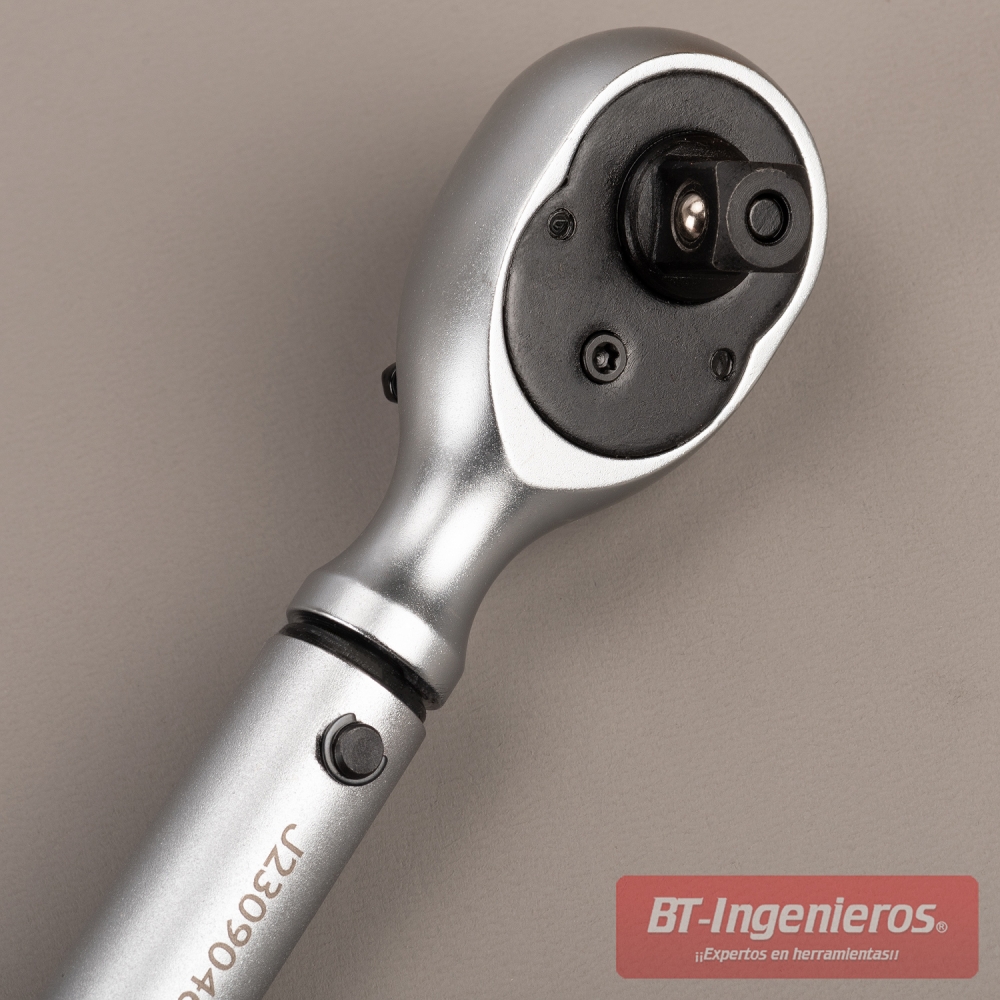 Llave dinamométrica JCB 3/8 10–60 Nm con maletín rígido profesional.