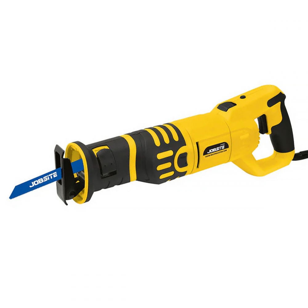 Sierra sable 1050W 230V – Velocidad 800–2700 cpm, cambio rápido, mango giratorio y LED