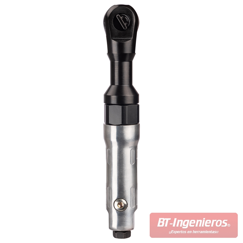 Vista frontal del cabezal de carraca neumática profesional 1/2 pulgadas 62 Nm