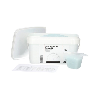 Polvo equilibrado para ruedas de camión Orbis Smart Balance 8 kg fabricado en Alemania.