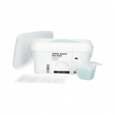 Polvo equilibrado para ruedas de camión Orbis Smart Balance 8 kg fabricado en Alemania.