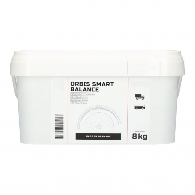 Kit completo Orbis Smart Balance 8 kg con dosificador y hoja de dosificación.