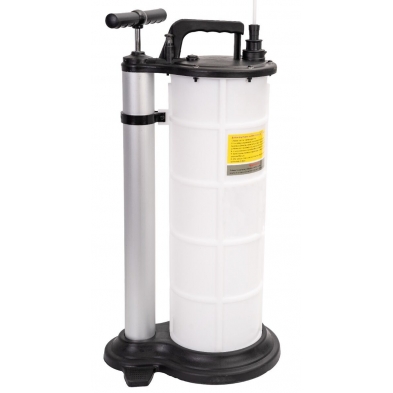 Bomba manual de succión para extracción de aceite y fluidos 9 L BT Ingenieros.