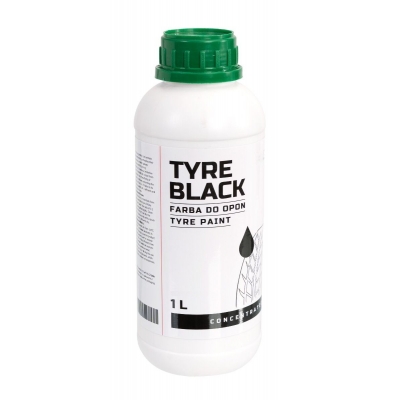 Pintura para neumáticos color negro. 1 litro.