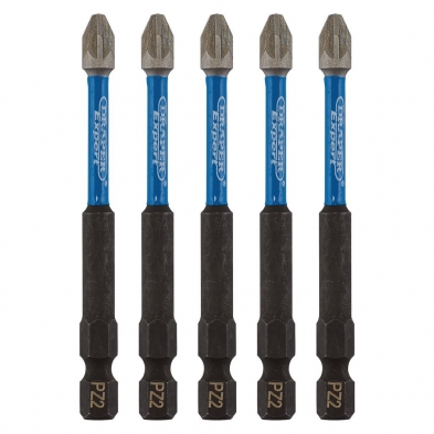 Puntas PH2 extralargas de alta torsión para atornillador de impacto.