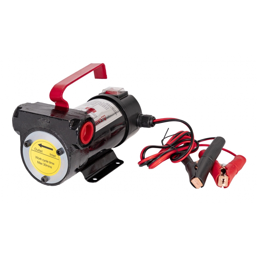 Bomba trasvase 12V autocebante para trasvase de combustible, diesel, aceites, etc.